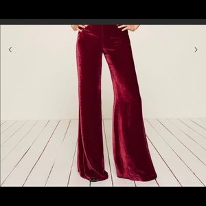 Reformation Clinton Crimson Pant